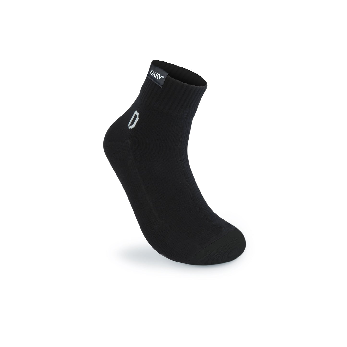 DAKY PHANTOM Y - WUDU (MASAH) COMPLIANT & WATERPROOF BLACK SOCKS
